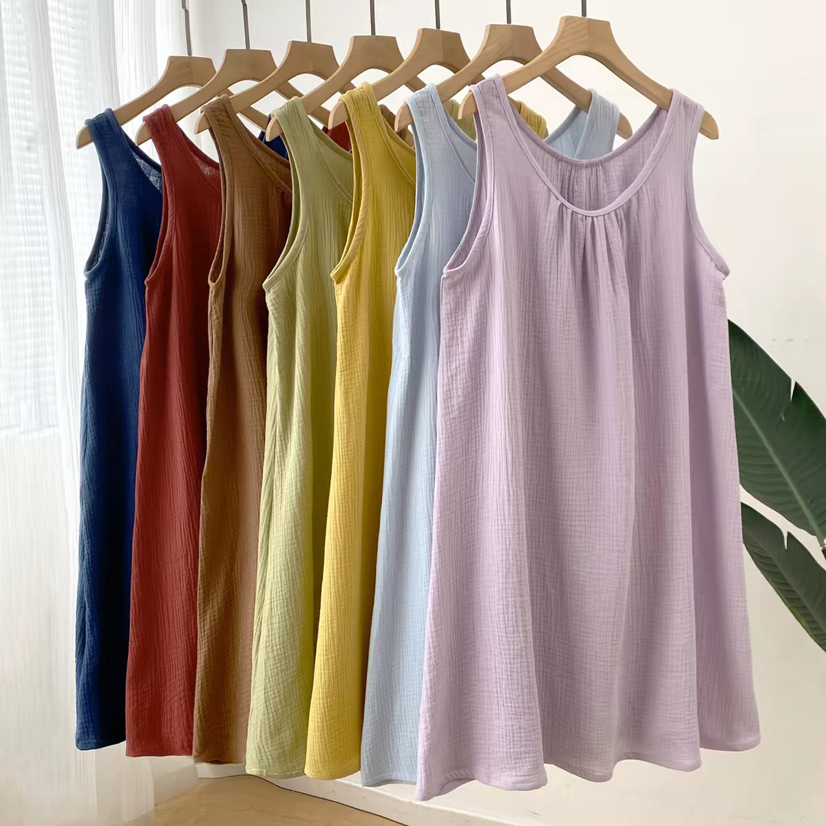Midi Dress - Vestido Regata Feminino Casual de Verão