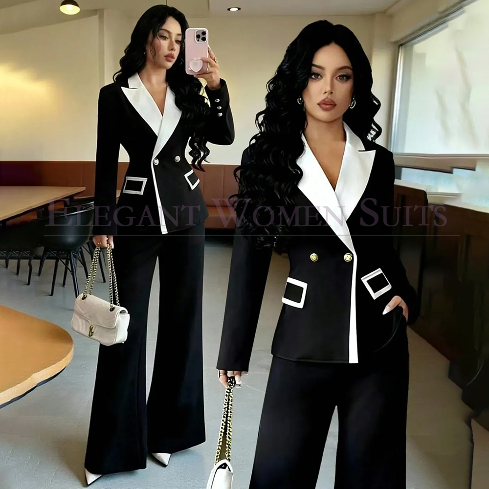 Womens Blazer - Conjuntos de Ternos Femininos de Luxo