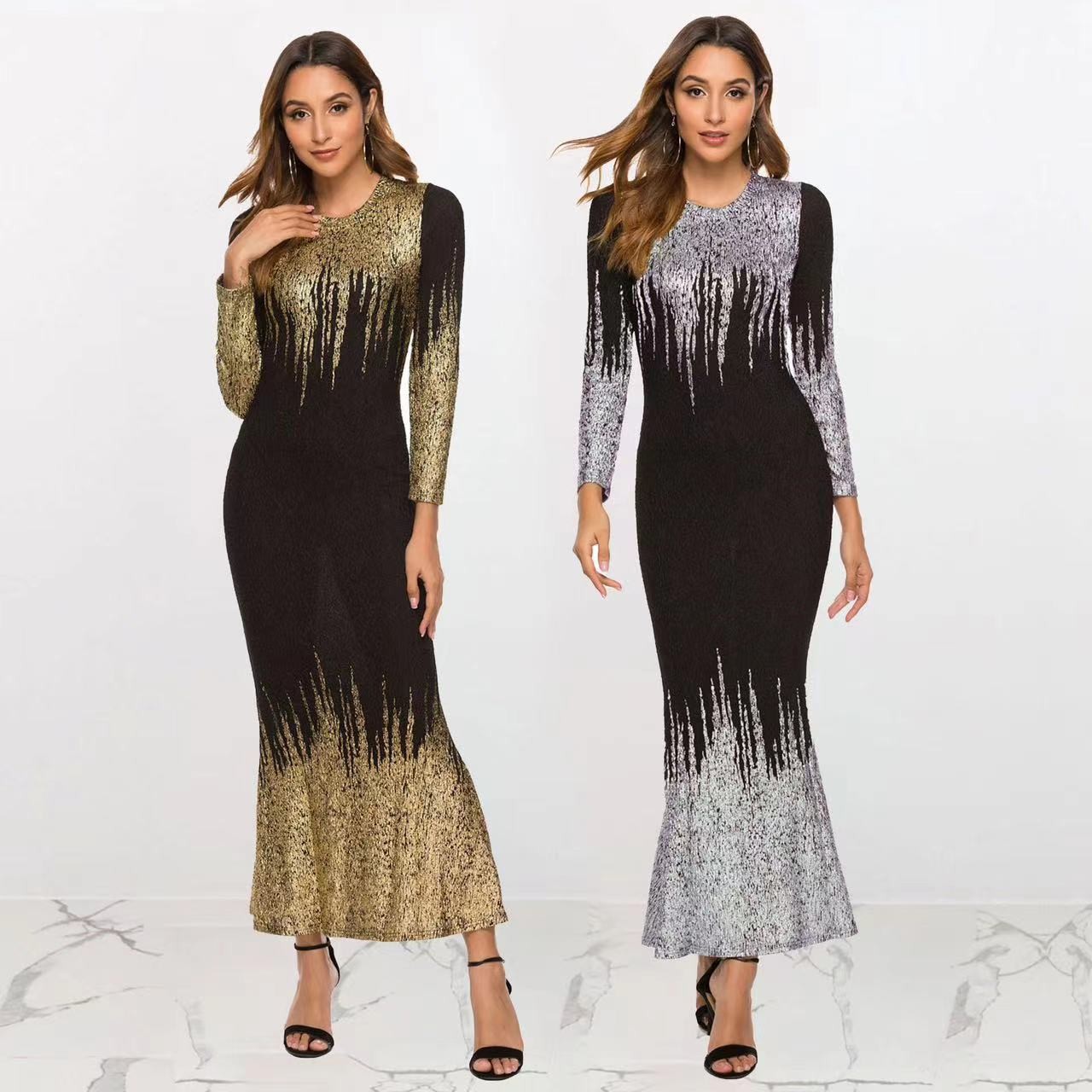 Formal Skirt - Vestido de Festa Elegante com Manga