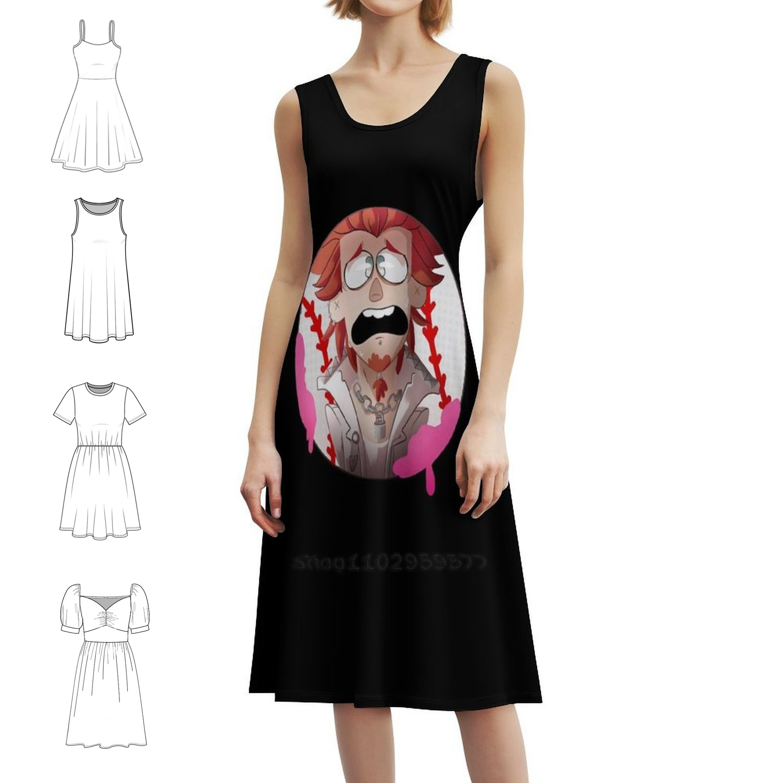 Evening Gown - Leon kuwata boho chique vestido elegante