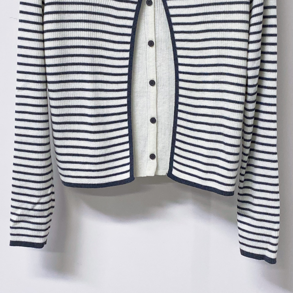 Blusa feminina de malha listra - Silk Blouse avaliação e preço