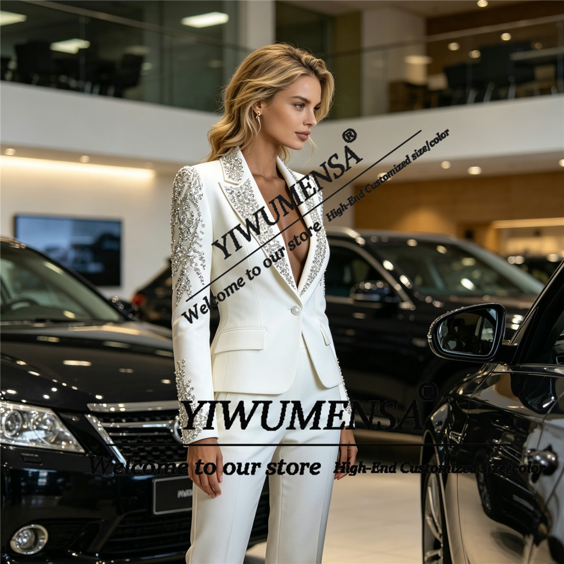 Conjuntos de Luxo Femininos de - Womens Blazer avaliação e preço