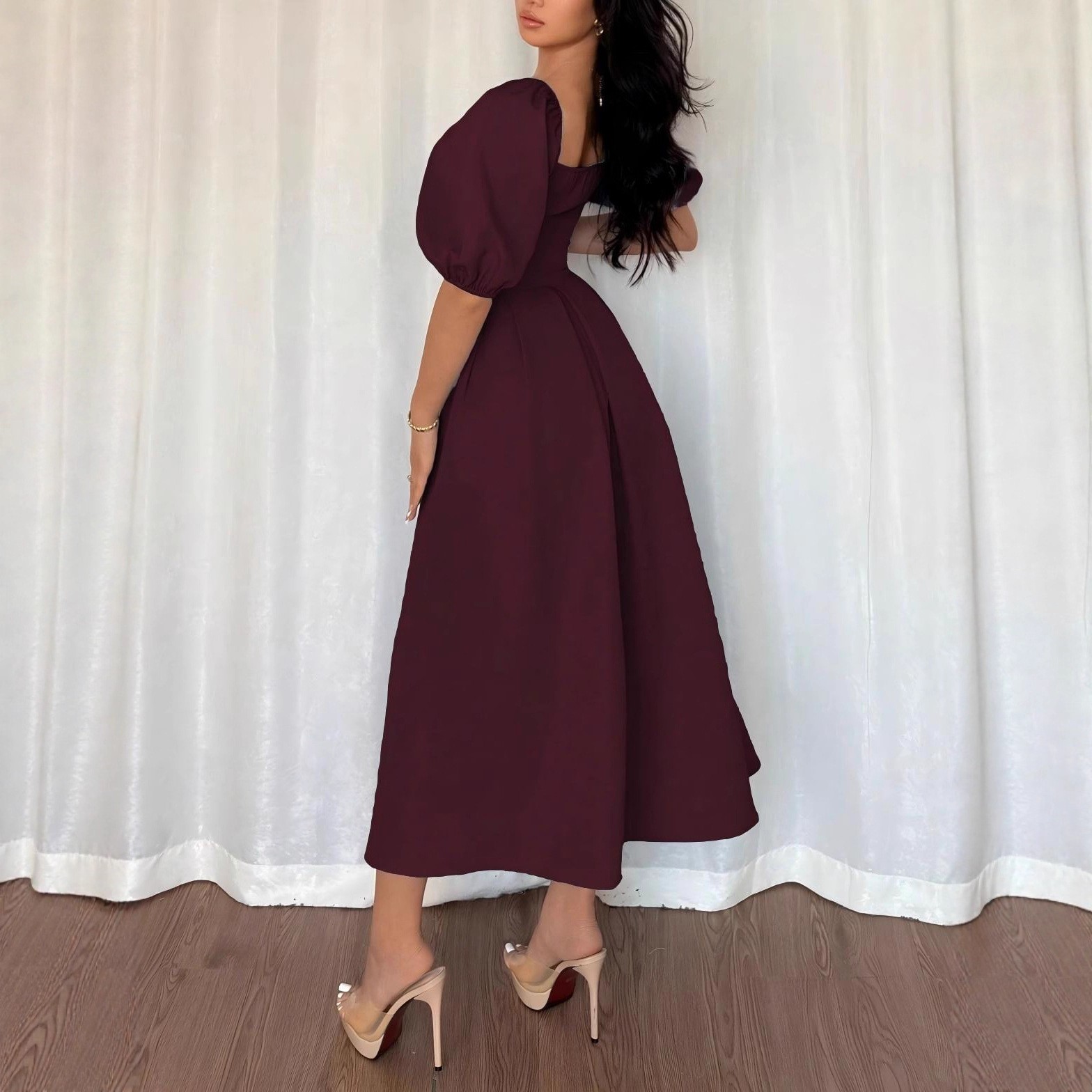 Vestido de Festa Elegante para - Formal Skirt avaliação e preço