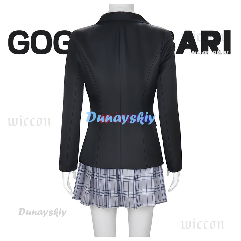Gogo Yubari Black JK Saia Unif - Formal Skirt avaliação e preço