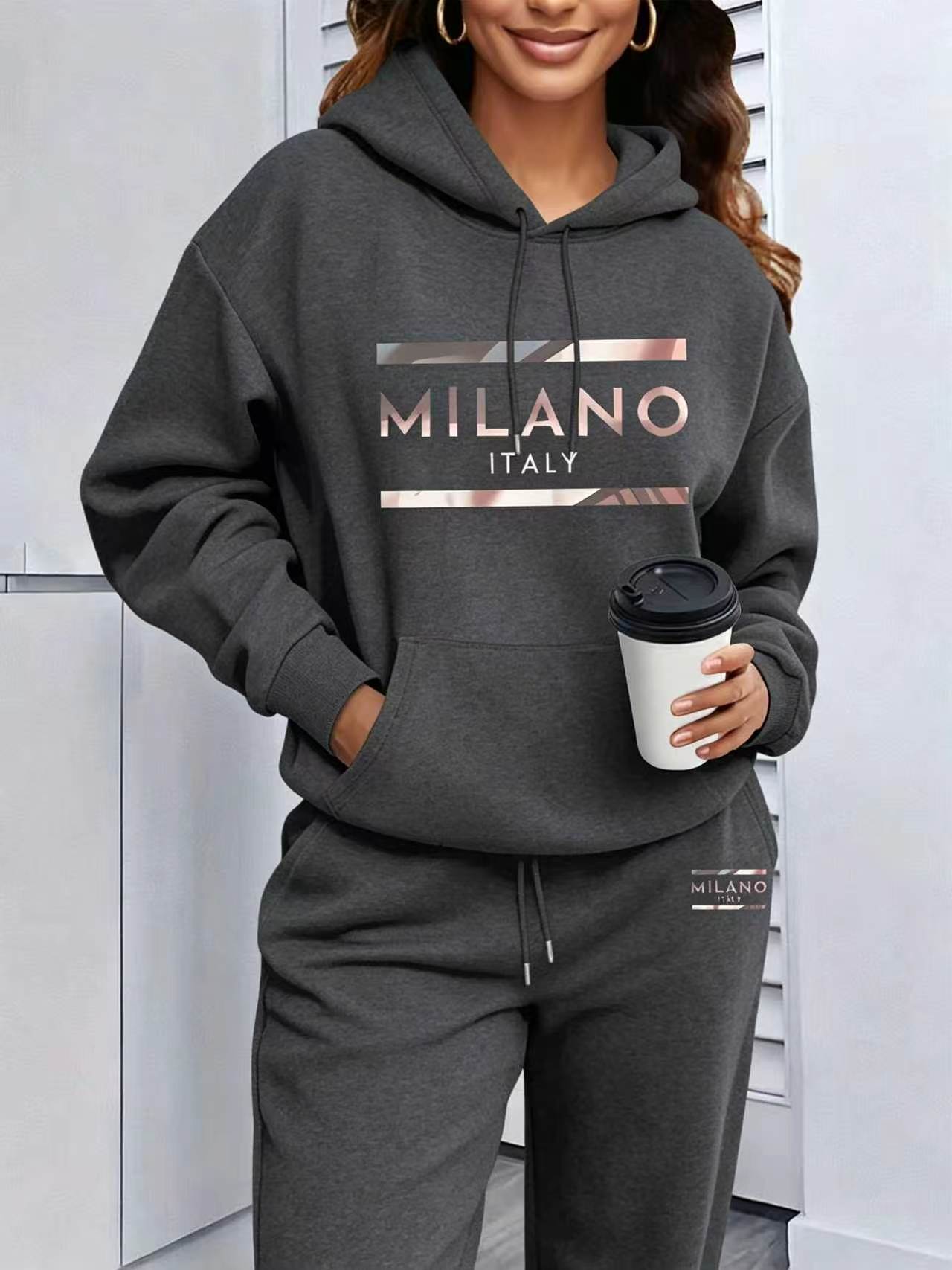 Conjunto de Moletom Feminino c - Womens Suit avaliação e preço
