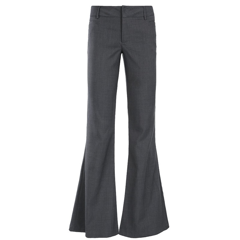 Calças Compridas Cinza com Mic - Tailored Trouser Wide avaliação e preço