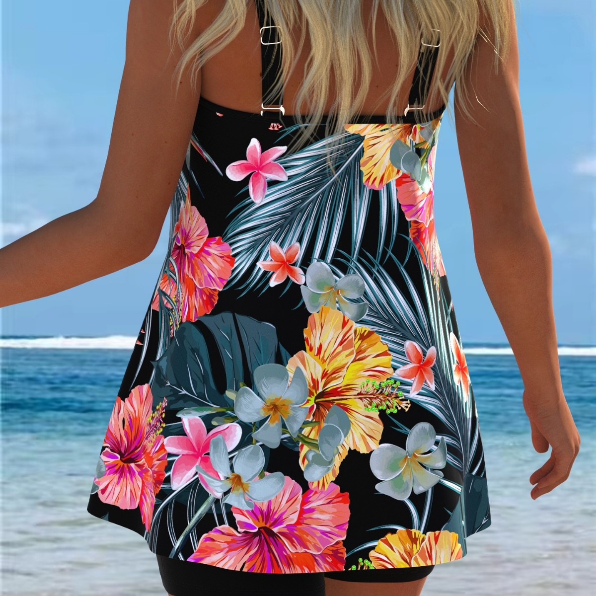 Novo Conjunto de Tankini, Roup - Womens Suit avaliação e preço