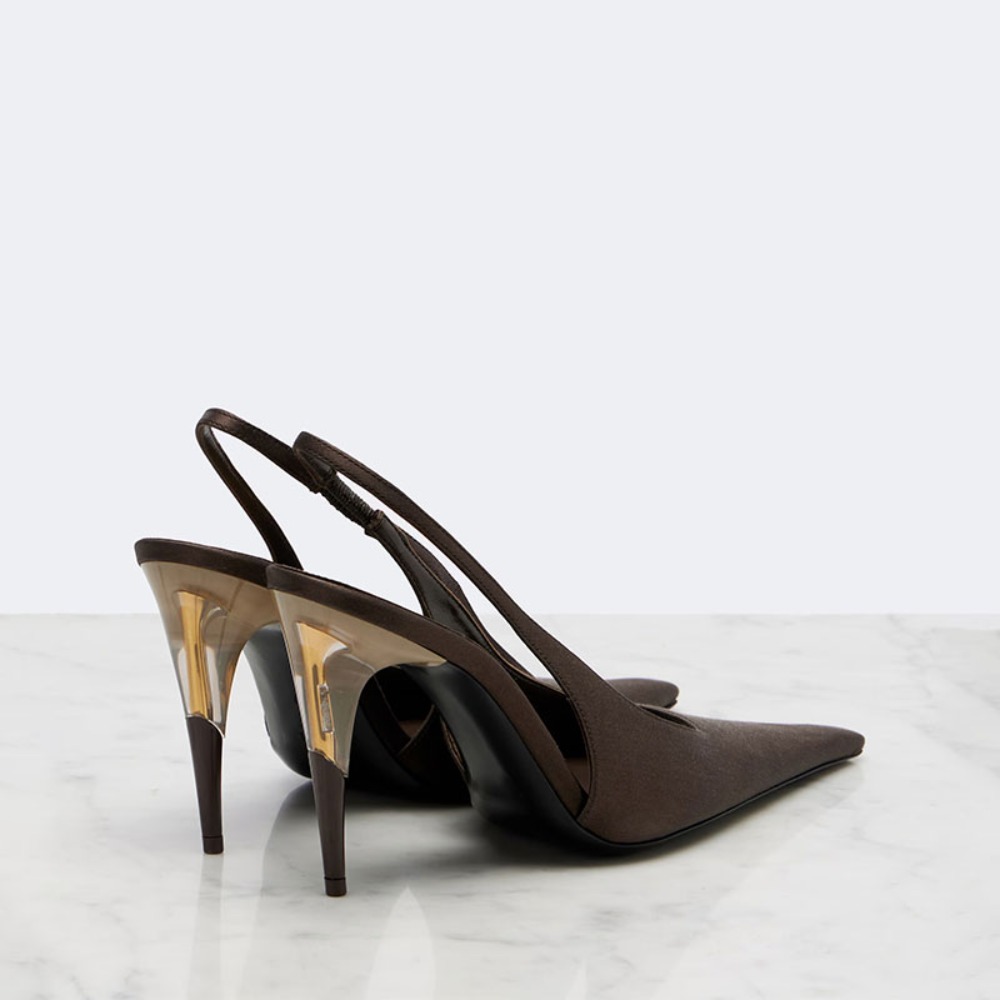 Sapatos femininos de cetim com - Formal Dress avaliação e preço