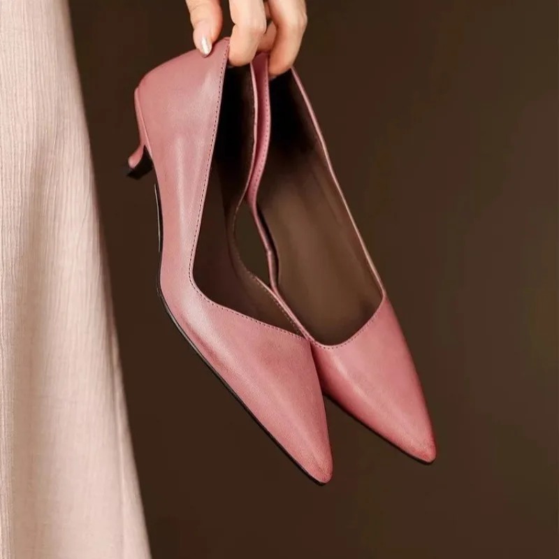 Salto agulha feminino bico fin - Womens Heels avaliação e preço
