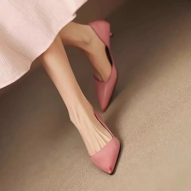 Salto agulha feminino bico fin - Womens Heels avaliação e preço
