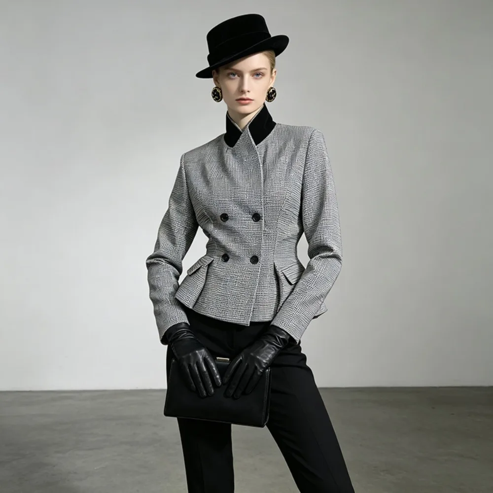 Blazer Feminino Novo de Outono - Womens Blazer avaliação e preço